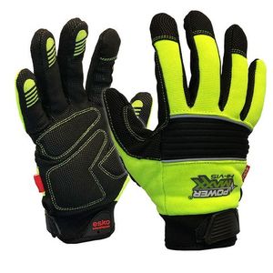 Gloves: Esko Powermaxx Hi-Vis Mechanics Gloves