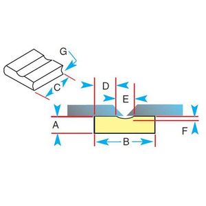 Ceramic Backing: Gullco Ceramic Backing 1G43-R