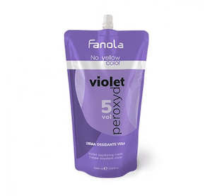 Developers: Fanola No Yellow Violet 5 Vol Peroxide 1000ml