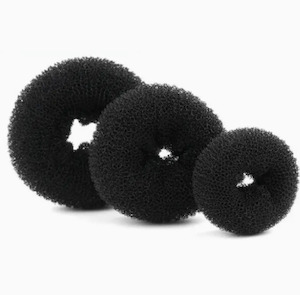 Hair Bun Donuts - 3 Piece Black