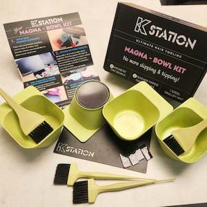 K Station - Magnetic Tint 2 Bowl Kit Eco Wheat-straw