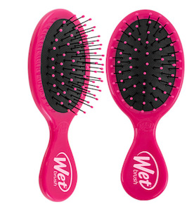 Brushes Combs: Wet Brush - Mini Squirts Detangler Brush Pink