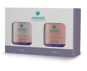 Skincare: Arbre - Arbré Body Boost Bundle Peach Bellini 2x 300ml
