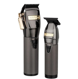 Hair Electrical: BaBylissPRO - LimitedFX Gunmetal Clipper Trimmer Duo
