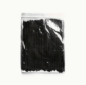 Salon 1: Mop Caps Black 100pk