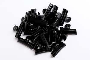 Sectioning Clips: Glide - Grip Clips 6pk / Black