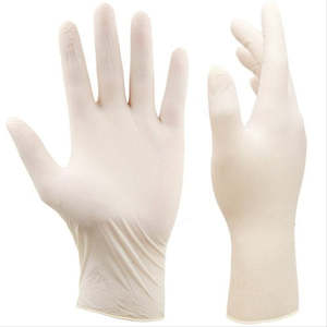 HYTEC Natural Latex Powder Free Disposable Gloves SMALL – 100 pack