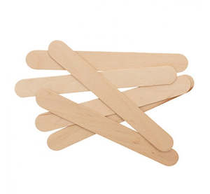 Spatulas: BeautyPRO - Wooden Applicator Waxing Spatulas Large 100pc