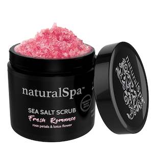 Body Exfoliants: Natural Spa - Fresh Romance Sea Salt Scrub 500g