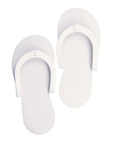 Salon Disposables: Cuccio Pedi Slippers Pair - White