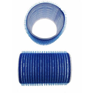 Hair Rollers 1: Blue 40mm Velcro Rollers 12pk