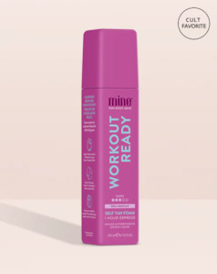 Tanning: Mine Tan - Workout Ready Self Tan Foam 200ml