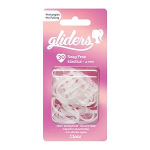 Freestyle - Snag Free 4mm Hair Ties / Clear