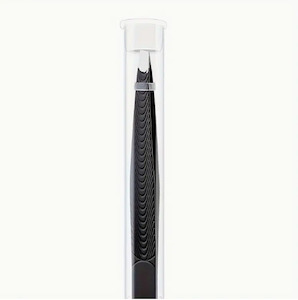 Precision Slanted Tweezers / Black