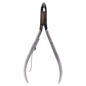 Cuticle Nail Nippers: Cuticle Nipper Half Jaw Stainless Steel