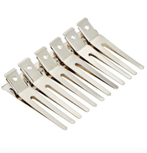 Santorini - Dinkie Clips Metal Dbl Prong 100 Pack