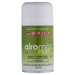 Products: Airomist Pest Professional Insect Control with 100% Natural Pyrethrins