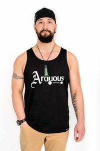 Products: Black & White Singlet - Arduous