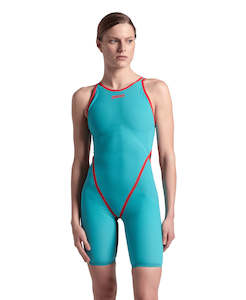 Women's Powerskin Carbon Core FX LE OB Turquoise-Metallic