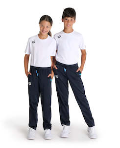 Arena Team Junior Solid Knit Poly Track Pants - Navy