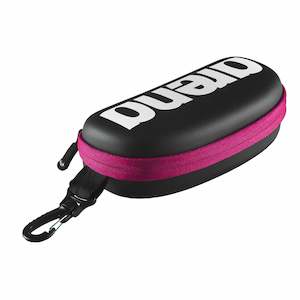 Arena Goggle Case Black-White-Fuchsia
