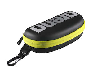 Youth Equipment: Arena Goggle Case Silver-Fluo Yellow
