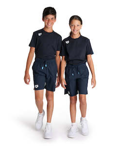 Youth Apparel: JR Team Bermuda Unisex Panel Short - Navy