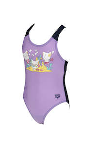 Friends Kids Girl One Piece - Lilac-Navy