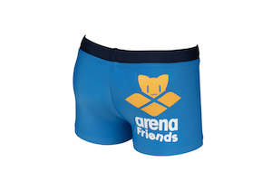 Arena Logo Cats Kids Boy Short - Turquoise-Navy