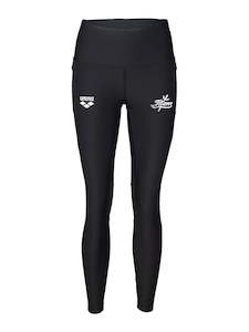 Otaki Titans Swim Club: Ōtaki Titans Team Women's Panel Tights - Black