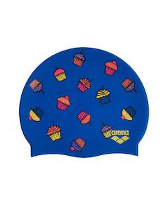 Arena Silicone Swim Cap Print 2 - Cupcakes