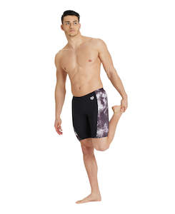 Men Training Fitness: Arena Men's Allover Jammers - Black-Black Multi