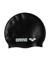 Arena Unisex Silicone Swim Cap - Black-Multi