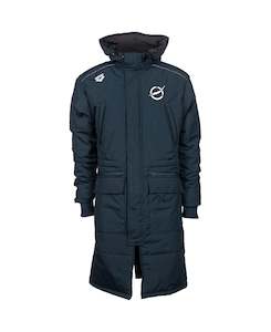 Parnell Unisex Solid Team Parka - Navy