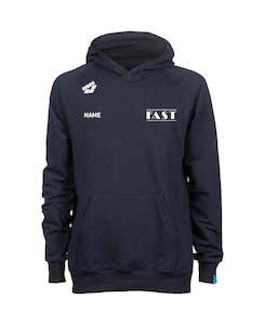 Fast Swim Team: Fast Team Hooded Panel Sweatshirt - Navy