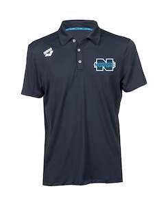 Neptune Swim Club: Neptune Unisex Polo Shirt Solid - Navy