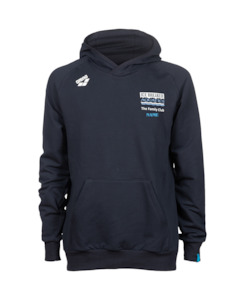 Ice Breaker Aquatics Team Hooded Panel Sweatshirt - Navy