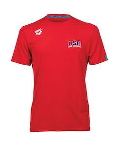 Levin Swimming Club: Levin Swimming Club Unisex Team T-Shirt Solid - Red