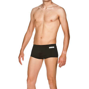 Arena Men's Solid Squared Short Black