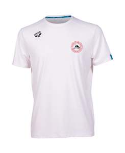 Roskill Masters Swim Club: Roskill Masters Unisex Solid T-Shirt - White