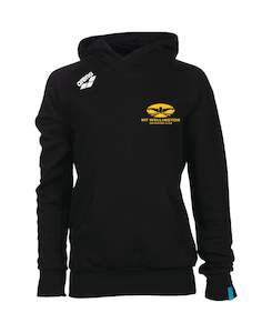 Mt Wellington Swimming Club: Mt Wellington Team Jr Hooded Panel Sweatshirt - Black