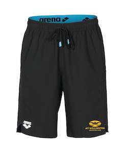 Mt Wellington Swimming Club: Mt Wellington Unisex Panel Bermuda - Black