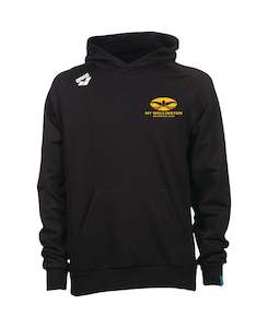 Mt Wellington Swimming Club: Mt Wellington Unisex Hooded Panel Sweatshirt - Black
