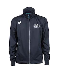 Cromwell Swim Club: Cromwell Unisex Panel Knitted Poly Jacket - Navy