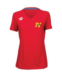 Nelson South Women's Panel T-Shirt - Red