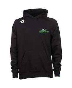 Ashburton Swim Team: Ashburton Unisex Hooded Panel Sweatshirt - Black
