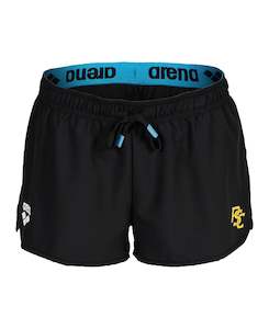 Pukekohe Swimming Club: Pukekohe Women's Solid Short - Black