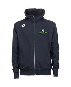 Trojans Unisex Hooded Panel Jacket - Navy