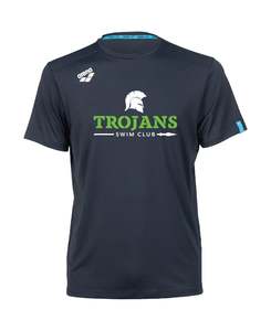 Trojans Unisex Solid T-Shirt - Navy