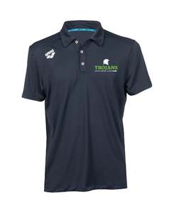 Home Page: Trojans Unisex Solid Team Polo - Navy